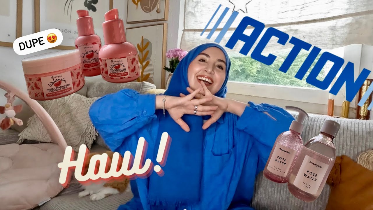ACTION HAUL Juni 2024 | Kosmetik (dupe😱), Haushalt.. | Hijabflowers