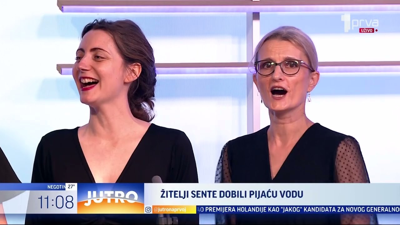 ETNO GRUPA ZLATNIK - BELO LICE LJUBAM JAS (ŠEKERNA) (Gostovanje u Jutru na Prvoj)