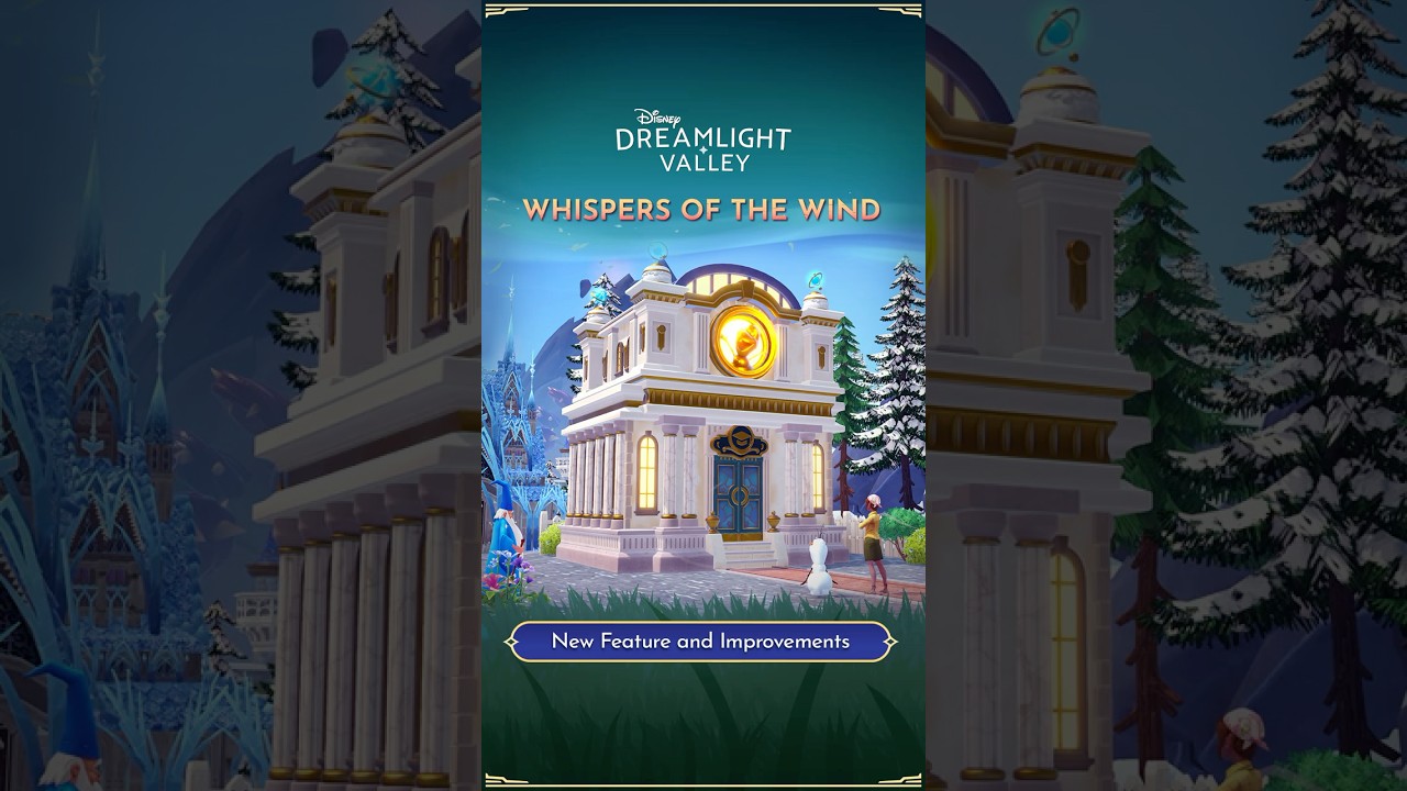 Представлены улучшения качества жизни | Обновление Disney Dreamlight Valley &mdash; &laquo;Шёпот ветра&raquo;