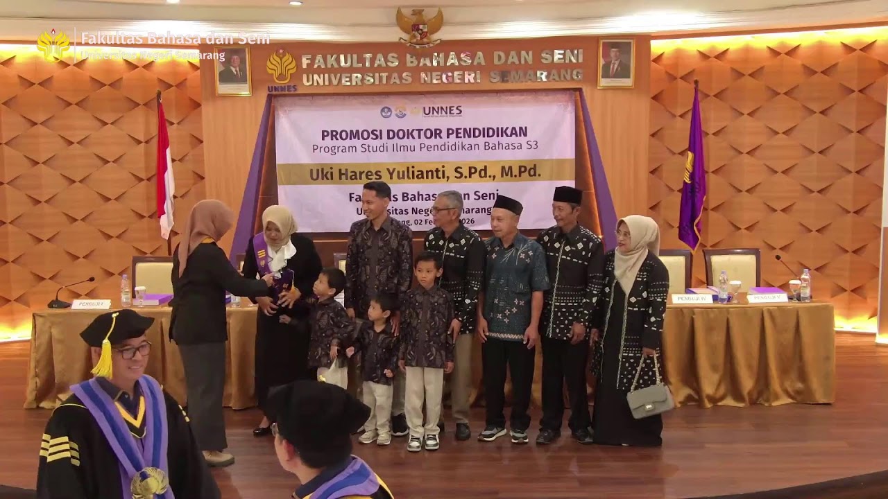 Promosi Doktor Pendidikan S3 |Prodi Ilmu Pendidikan Bahasa an. Uki Hares Yulianti, S.Pd., M.Pd.
