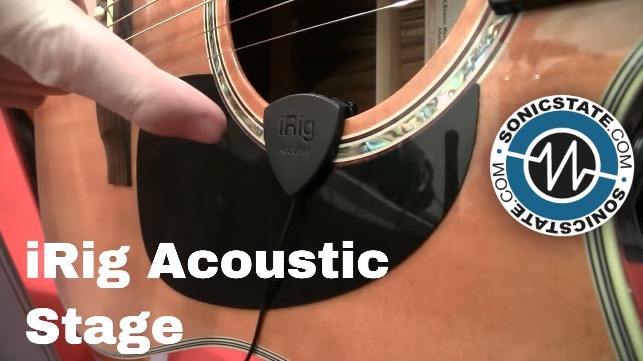 MESSE 2017: IK iRig Acoustic Stage