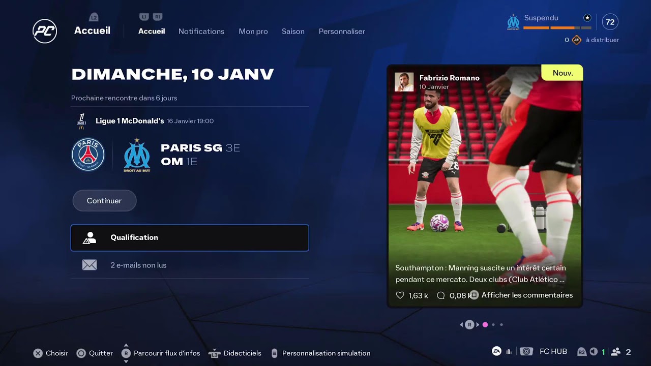 Live carriere pro fc26🔴