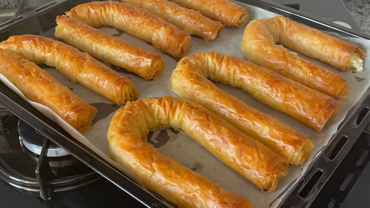 ❗️Рецепт хрустящего вкусного мясного пирога из пахлавы с клецками💯👌Sarıyer Pastry❗️