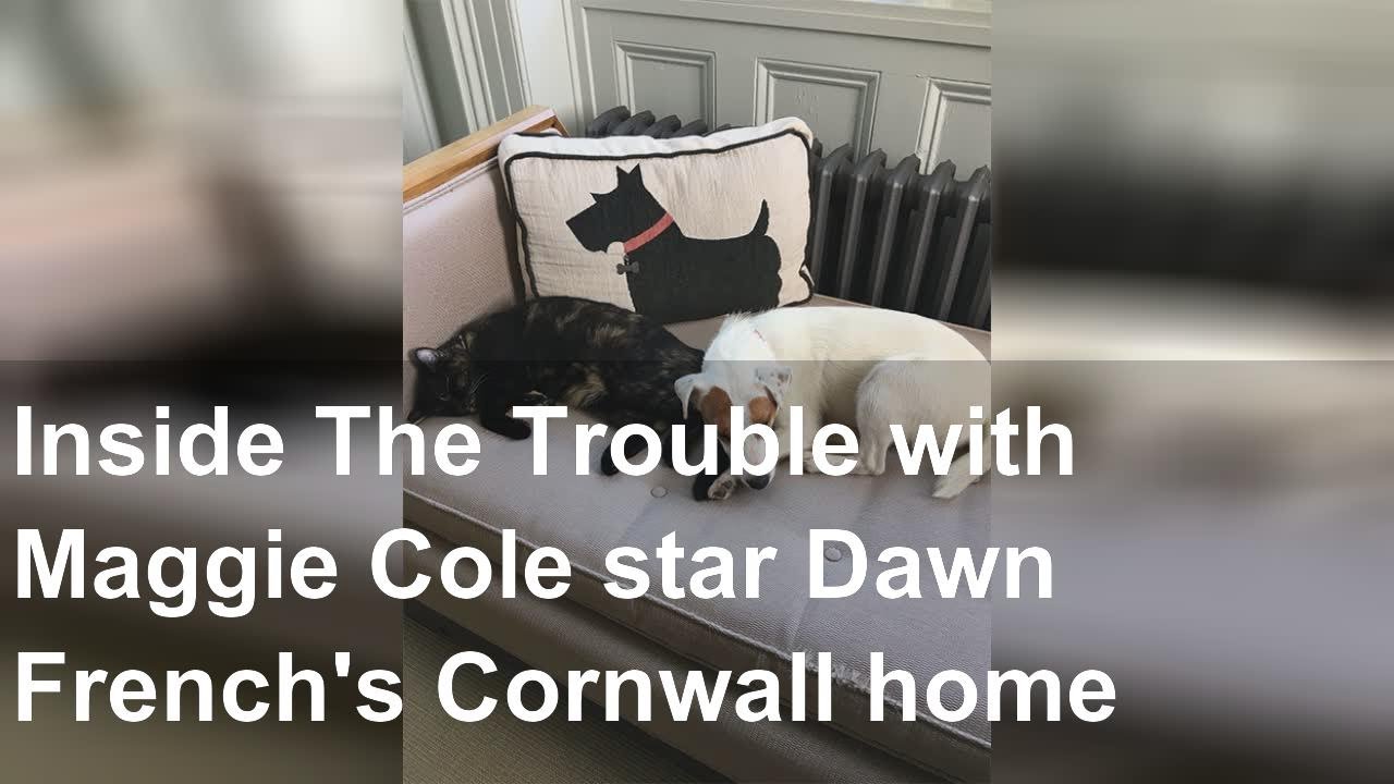 Inside The Trouble with Maggie Cole star Dawn French's Cornwall home