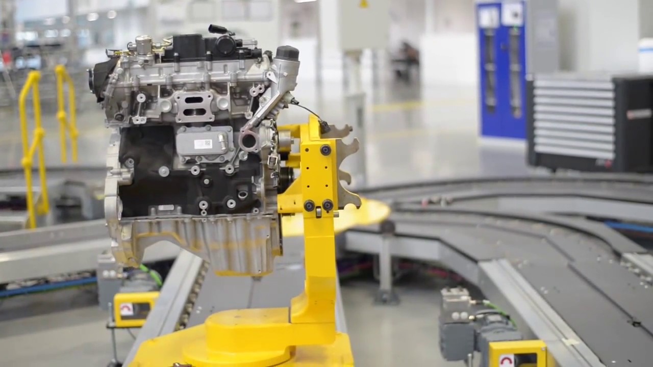 How the Jaguar Ingenium Engines are built