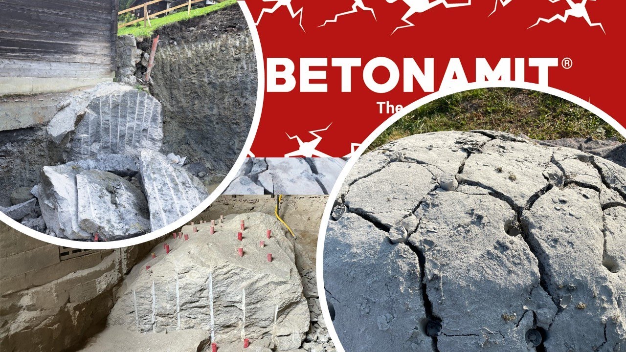 Non-Explosive Cracking Agent BETONAMIT &ndash; Application and Usage Examples