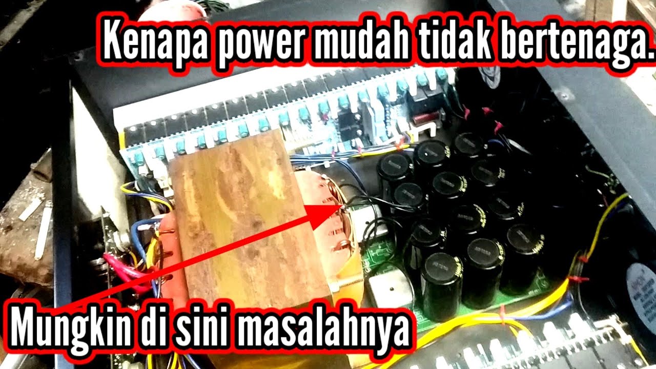 Dapat power kiriman. kurang bertenaga dan cepat panas. apa masalahnya ‼️