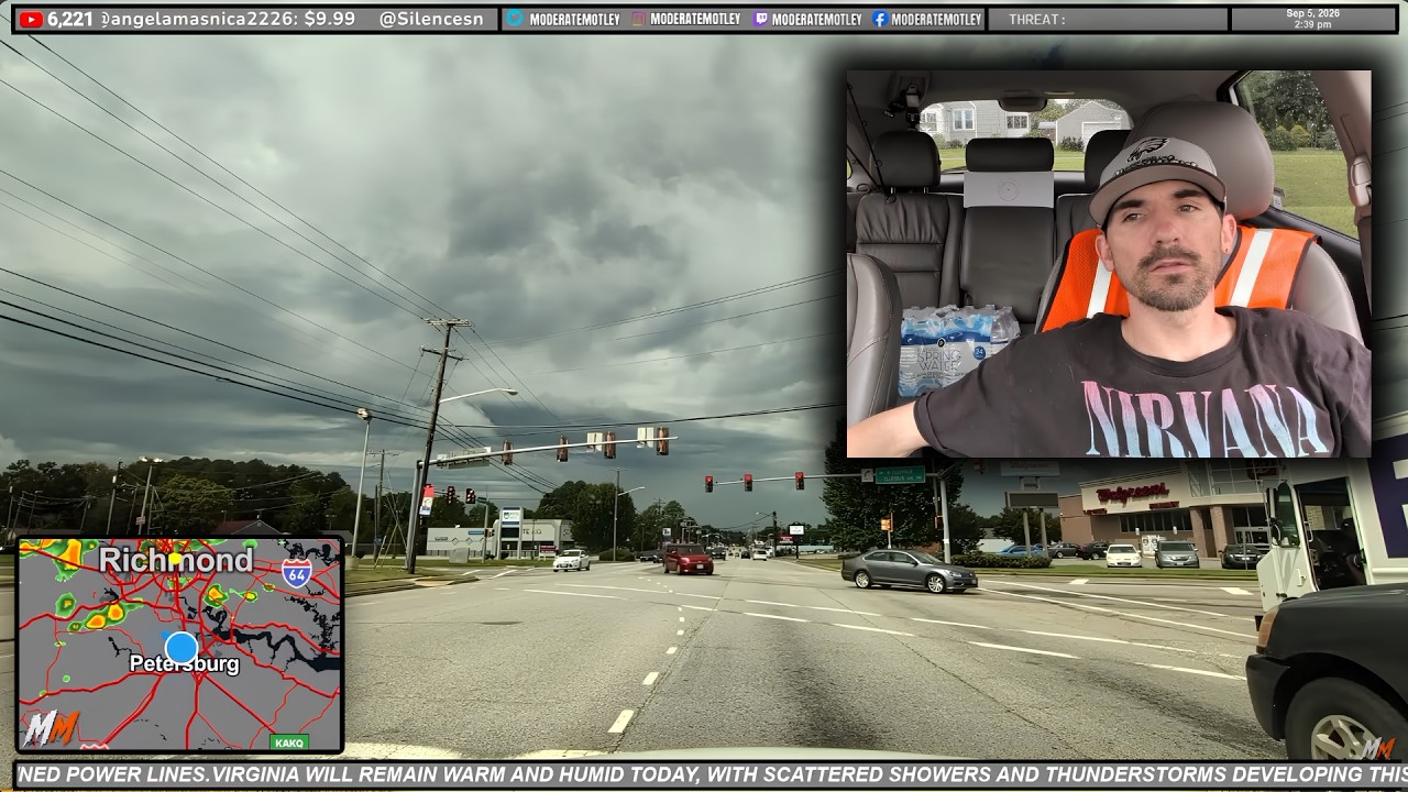 Local Virginia Storm Chase Bust - Morning Convection Destroys Setup - Central VA