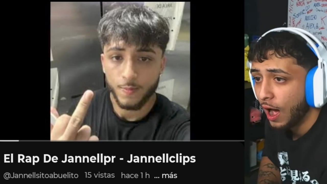 Jannell reacciona a su rap