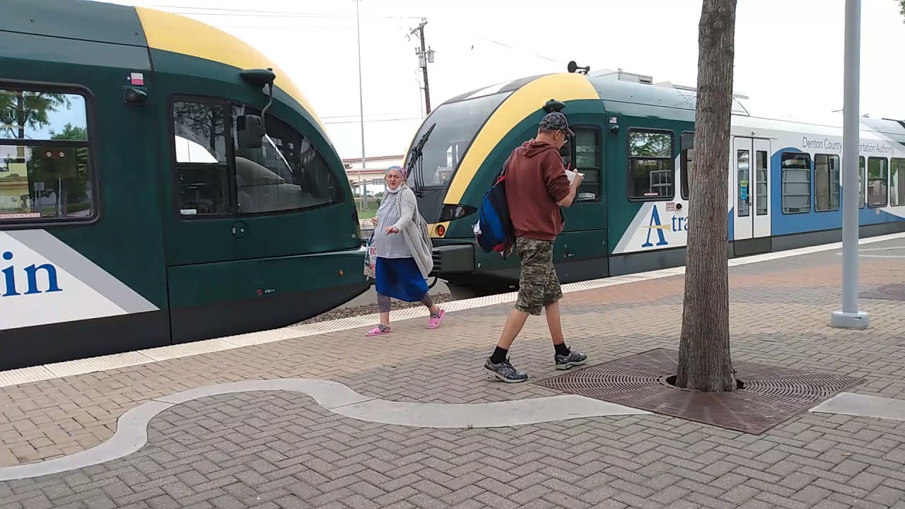 Riding the DART Green Line Featuring ANOTHER 2 Car DCTA A-Train & My DART GoPass Tap Card!