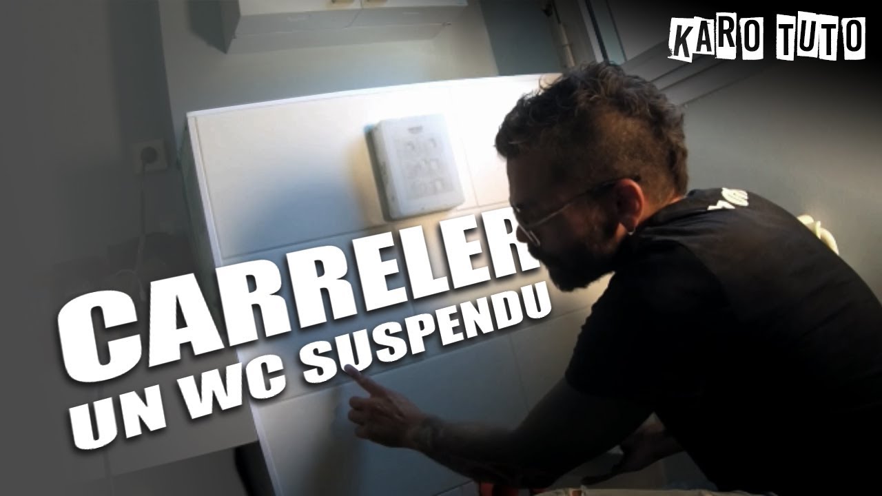 🚾CARRELER UN WC SUSPENDU🚾