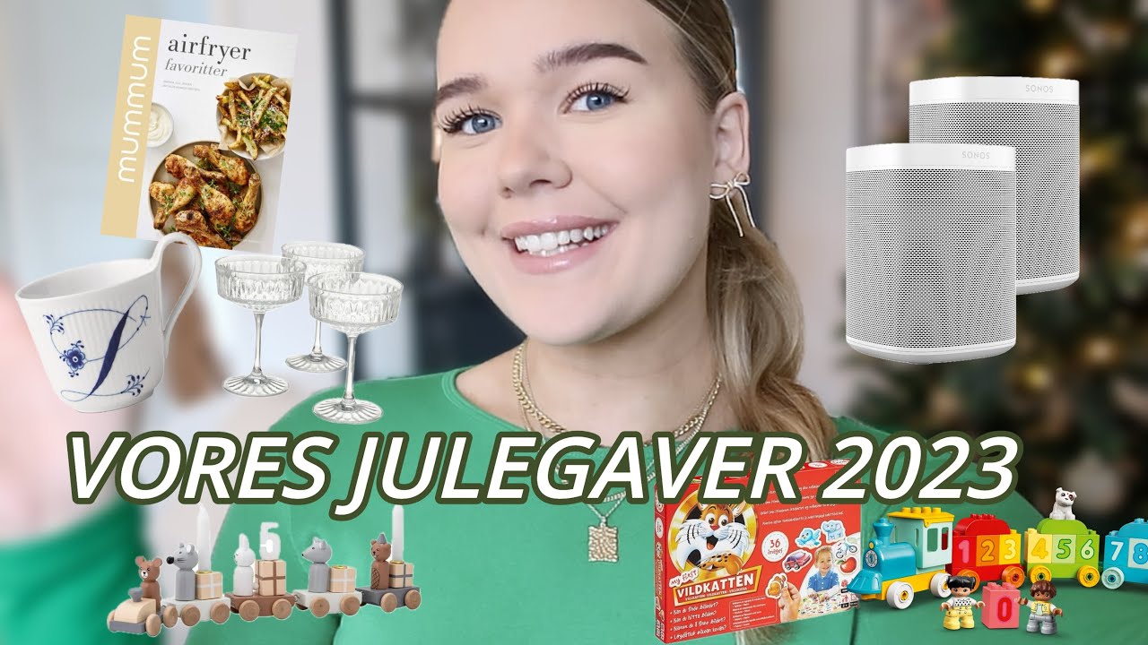 VISER HVAD VI HAR FÅET I JULEGAVE 2023