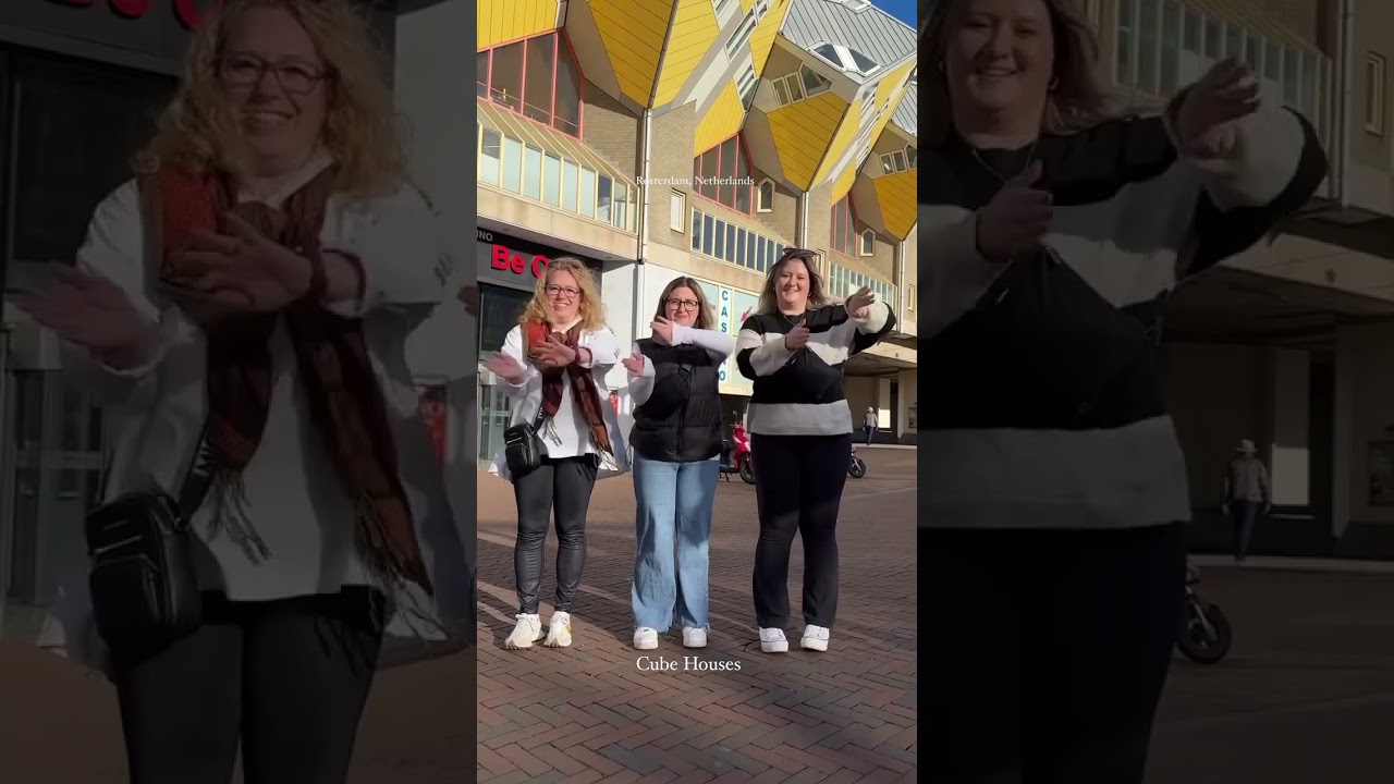 Clapping and swiping through Rotterdam! #shorts