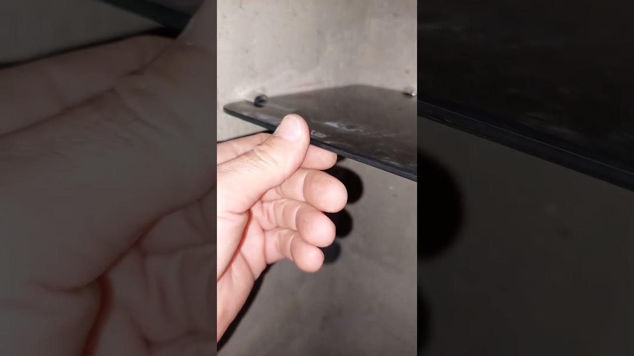 reutilizando base de vidro TVs