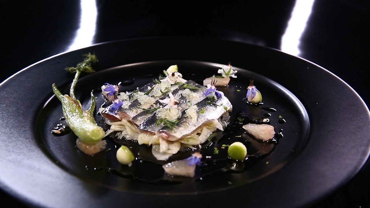 Sardines marinées au fenouil et poivre vert par Olivier Streiff (#DPDC)