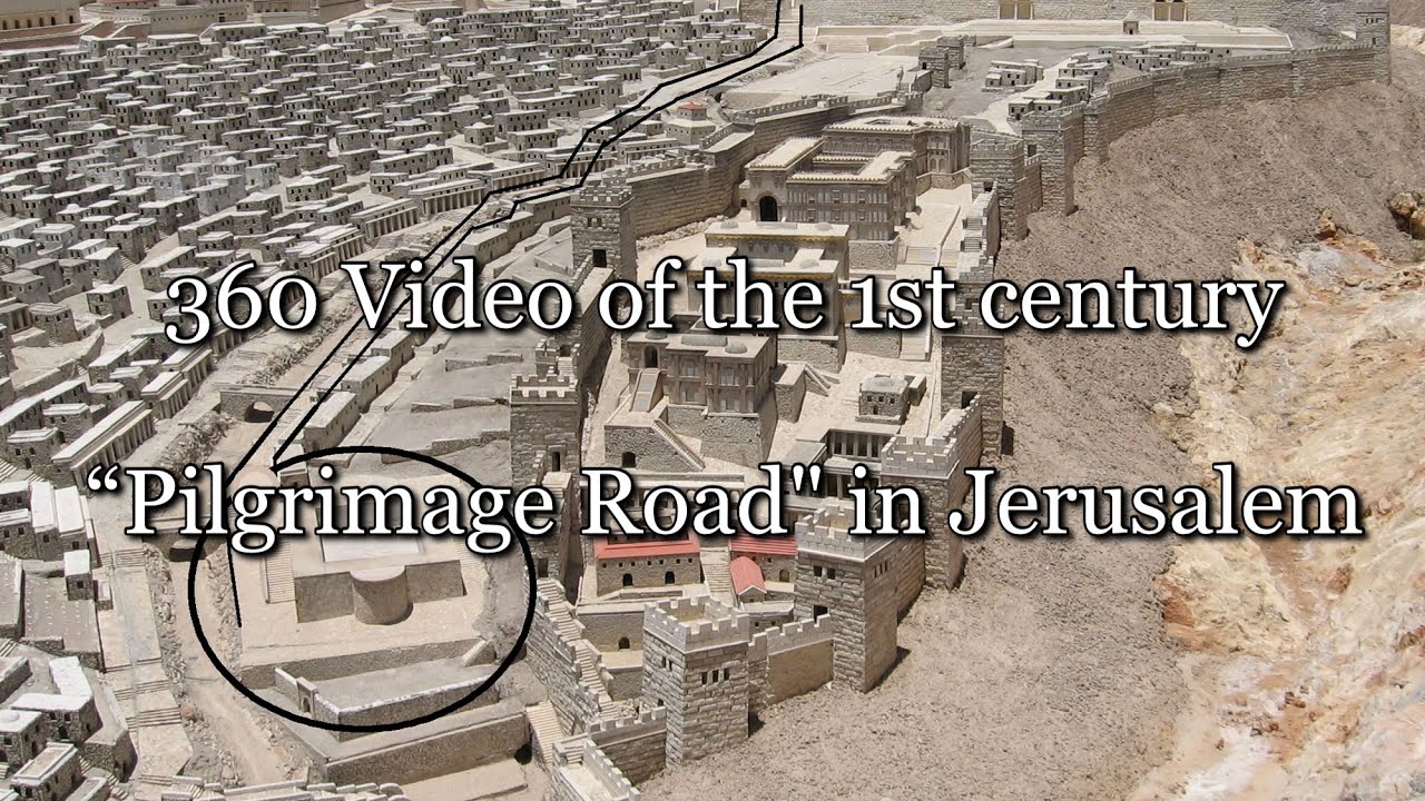 360 Video of the 1st century “Pilgrimage Road