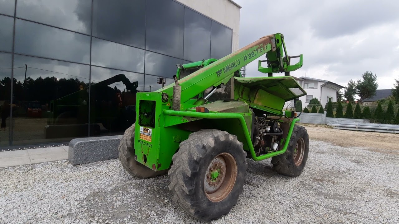 MERLO P28.7 ŁADOWARKA TELESKOPOWA 1998R KM MASZYNY BUDOWLANE MIŁOCHOWICE 56, 56-300 MILICZ
