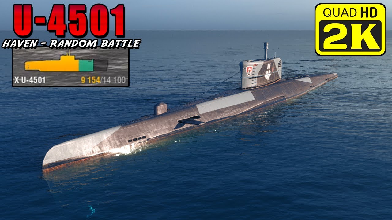 Новая немецкая подводная лодка U-4501 с лекарем