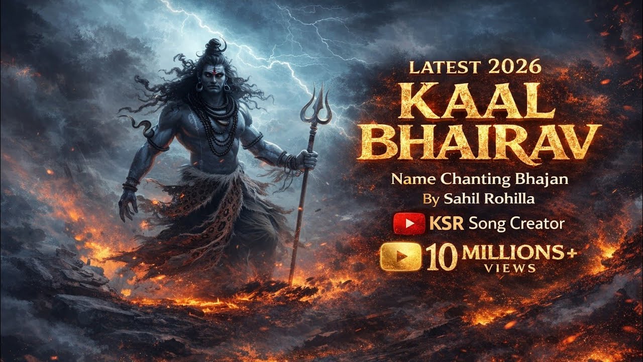 LATEST 2026 🔥 KAAL BHAIRAV Name Chanting Bhajan | Powerful Bhairav Mantra | By Sahil Rohilla #viral 