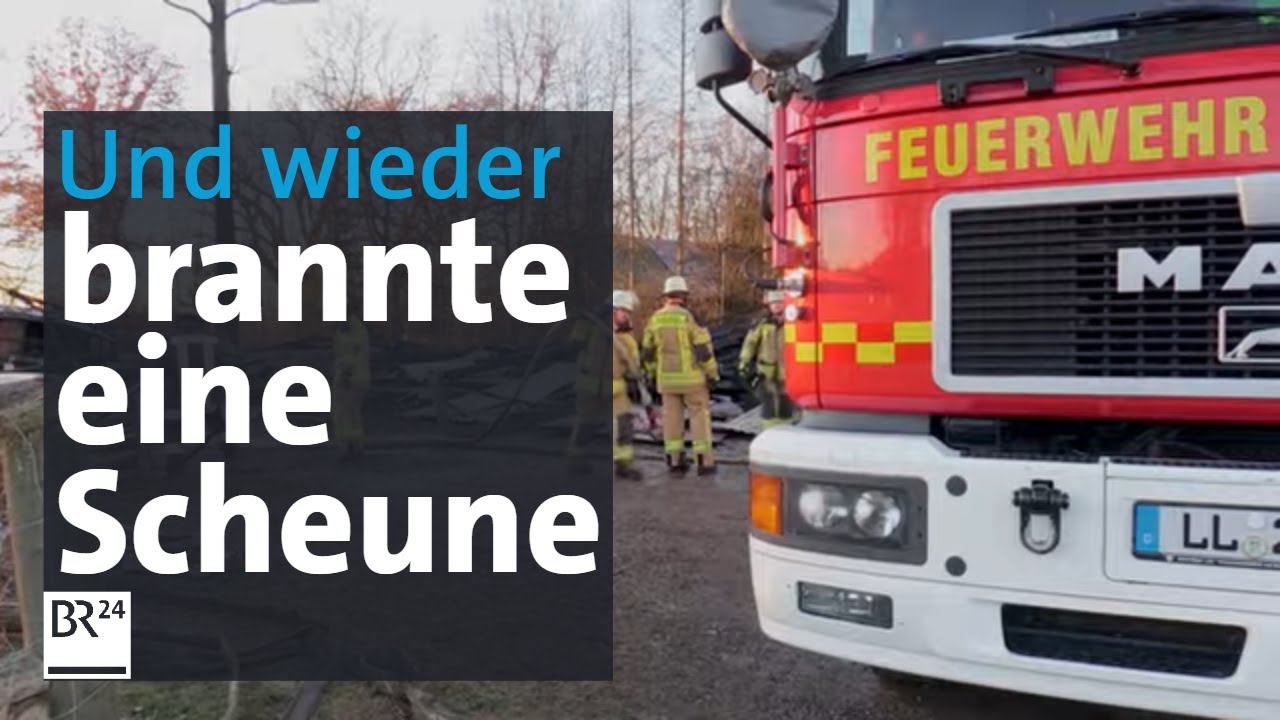 Vermutlich Brandstiftung: 200 Schafe tot bei Scheunenbrand | Abendschau | BR24