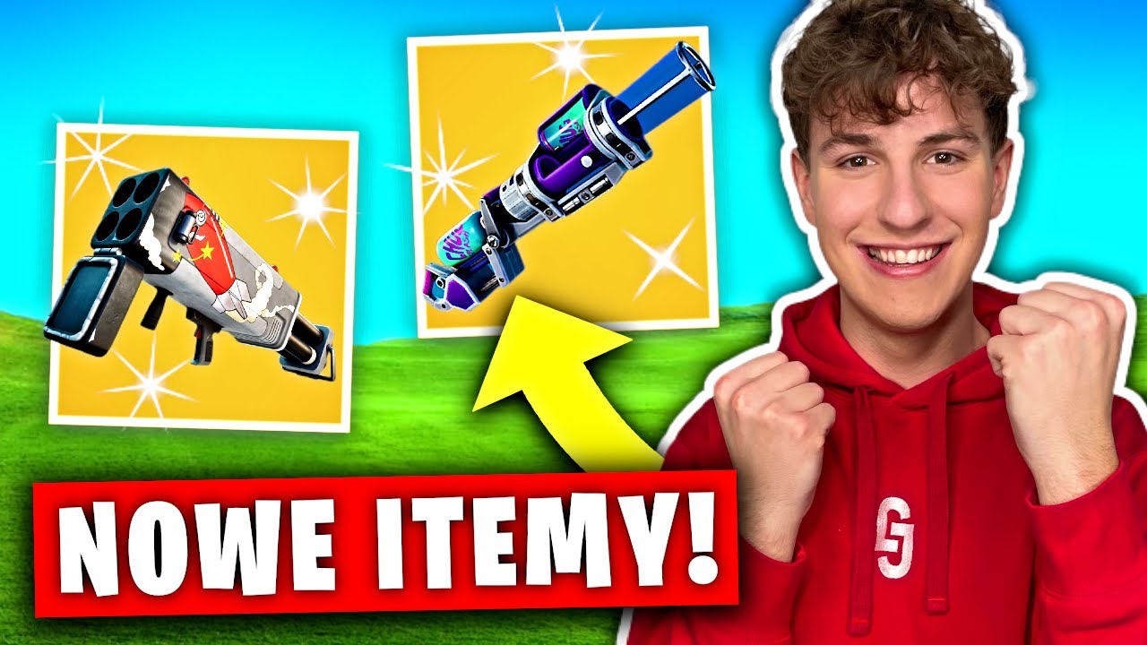 NOWY UPDATE i EGZOTYCZNE ITEMY w Fortnite!
