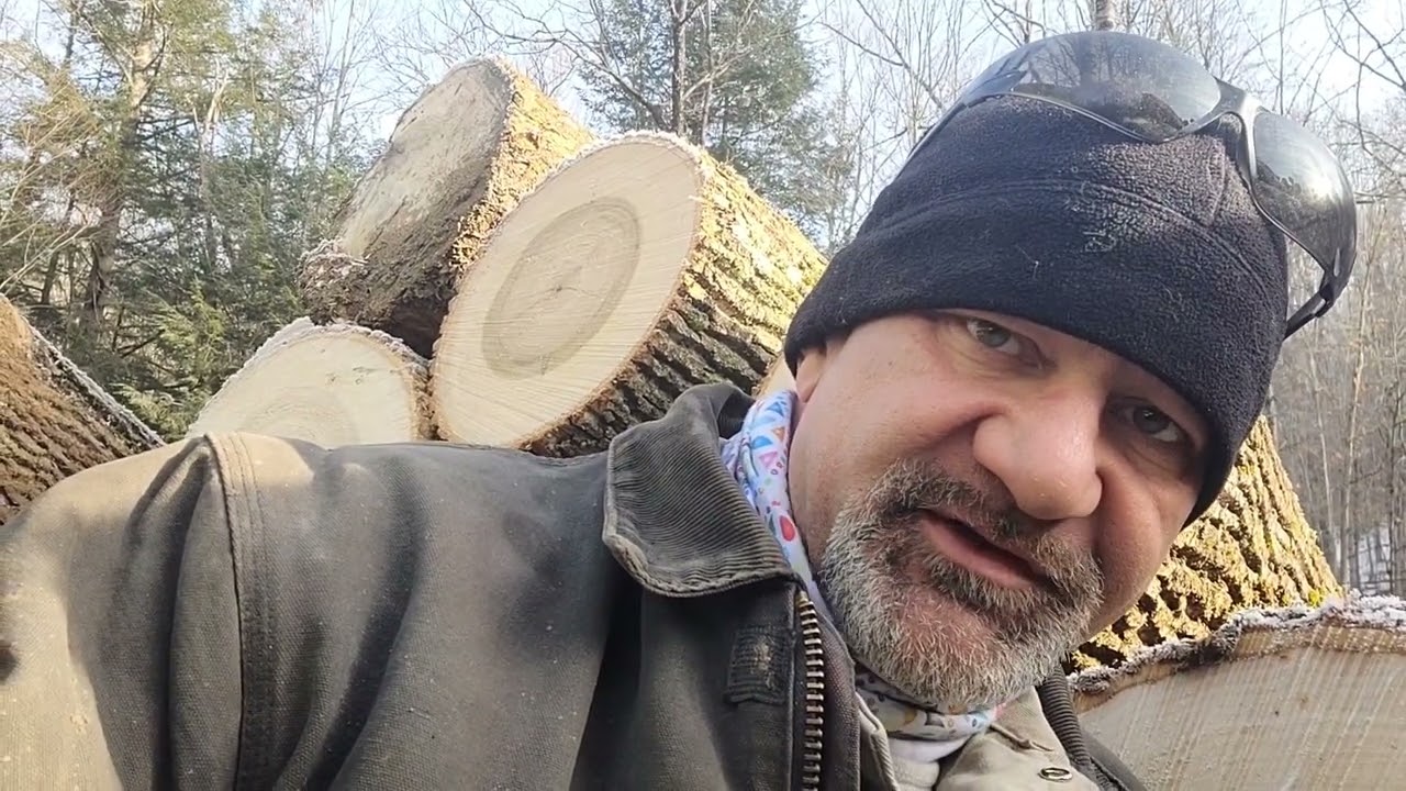 3rd trip to repair the knuckleboom log loader