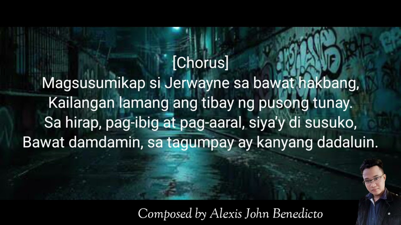 Magsusumikap si Jerwayne. by Alexis Music