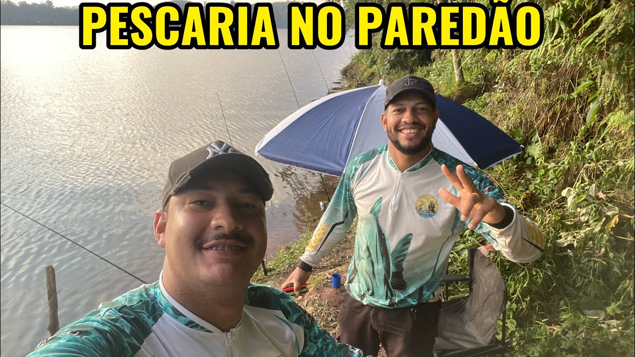 Primeira pescaria do canal mostrando ponto de pesca paredão represa BILLINGS. @Dode_pescaria 