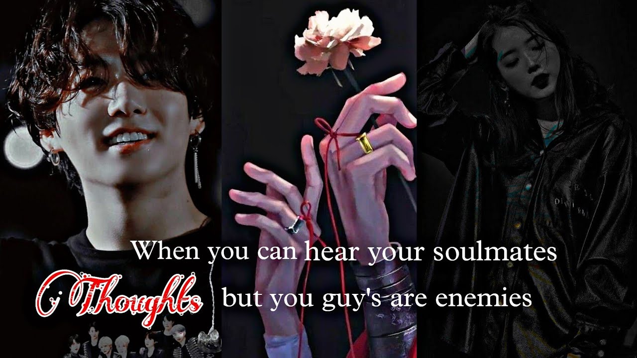 when you can hear his thoughts but you guys are enemies [ jungkook ff ] oneshot [requested ]