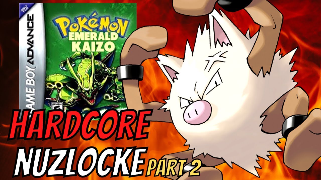 Can I Beat A Pokemon Emerald Kaizo Hardcore Nuzlocke?? (No items, no overleveling) Part 2