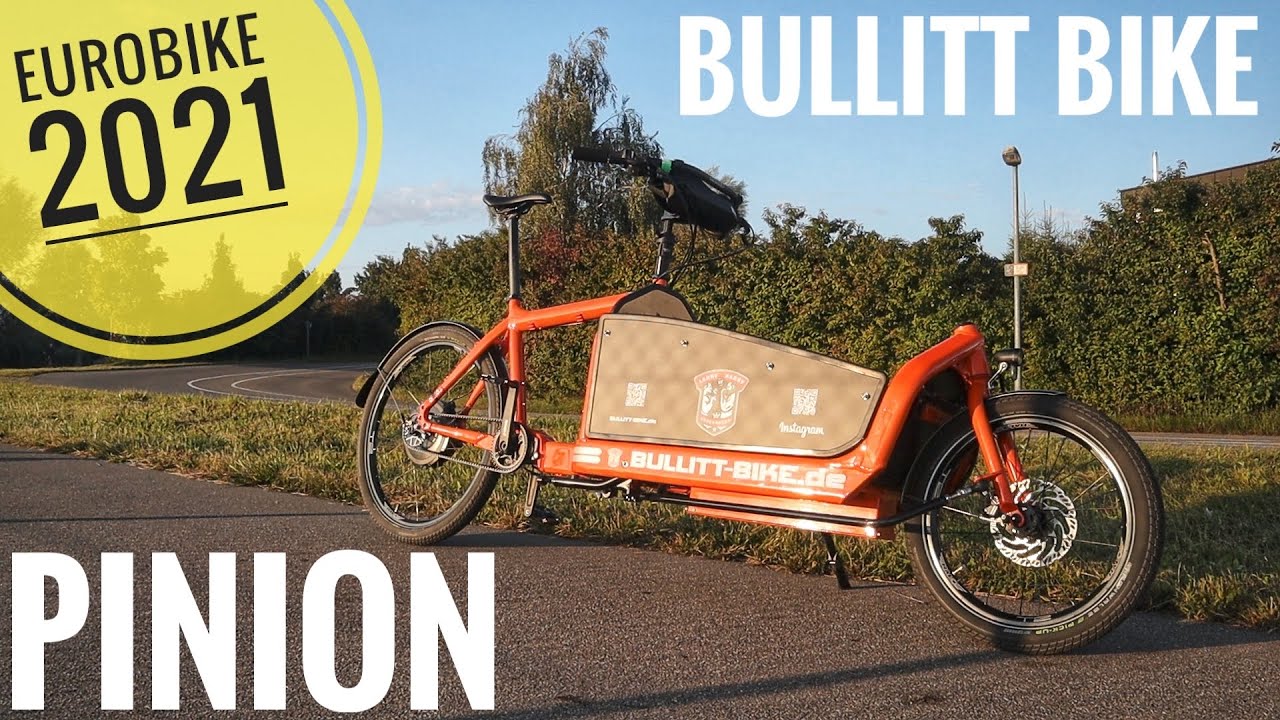 Eurobike 2021: Pinion hat mir ein Bullitt mitgegeben!