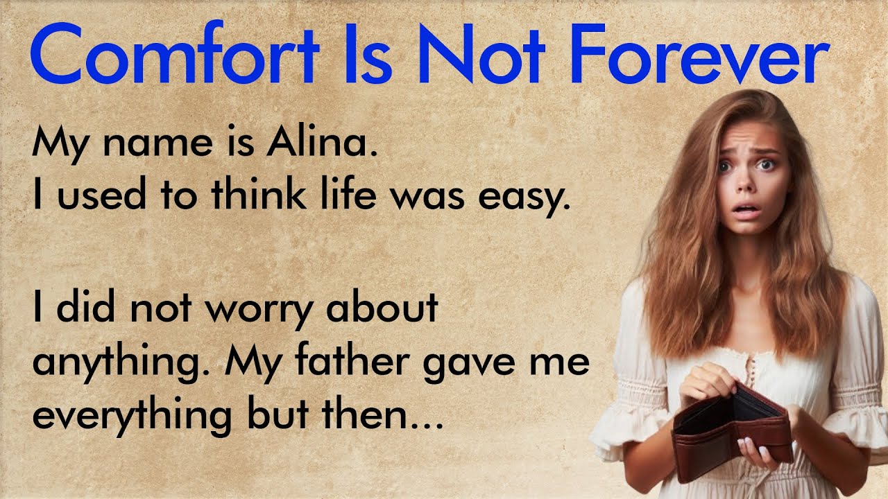 My Father’s Money Disappeared  English Learning For Beginners ✅ English Fluency (A1–A2 Level) ✅