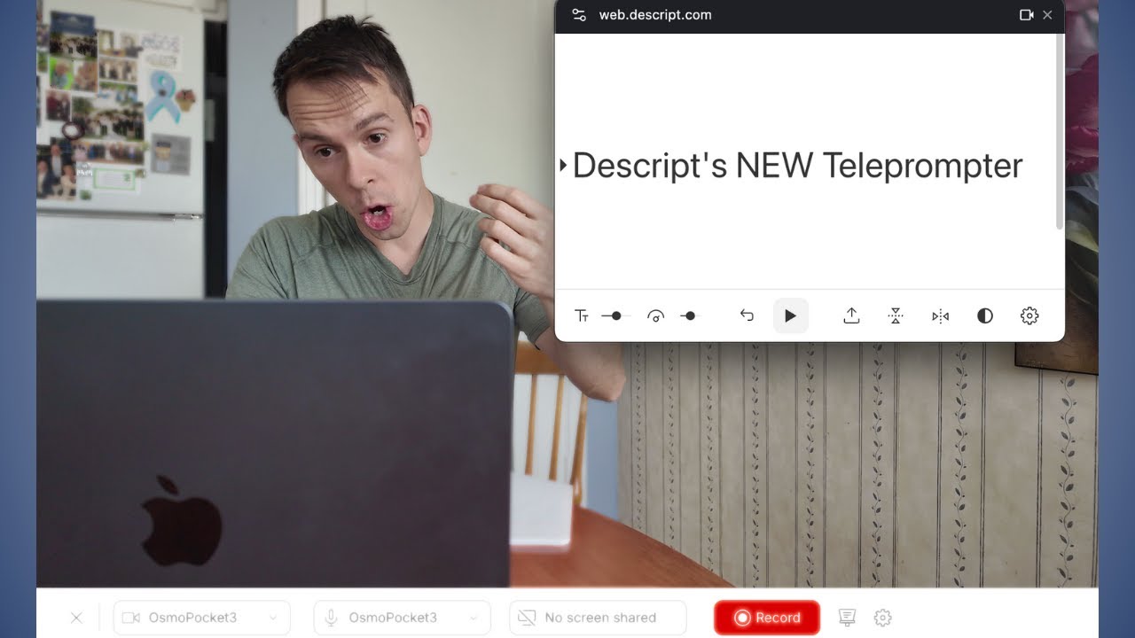 Полное руководство по телесуфлеру Descript