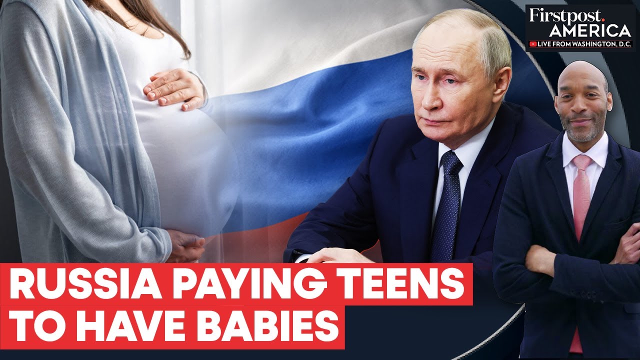 Putin's Russia Pays Schoolgirls $1,200 to Have Babies | Firstpost America | N18G