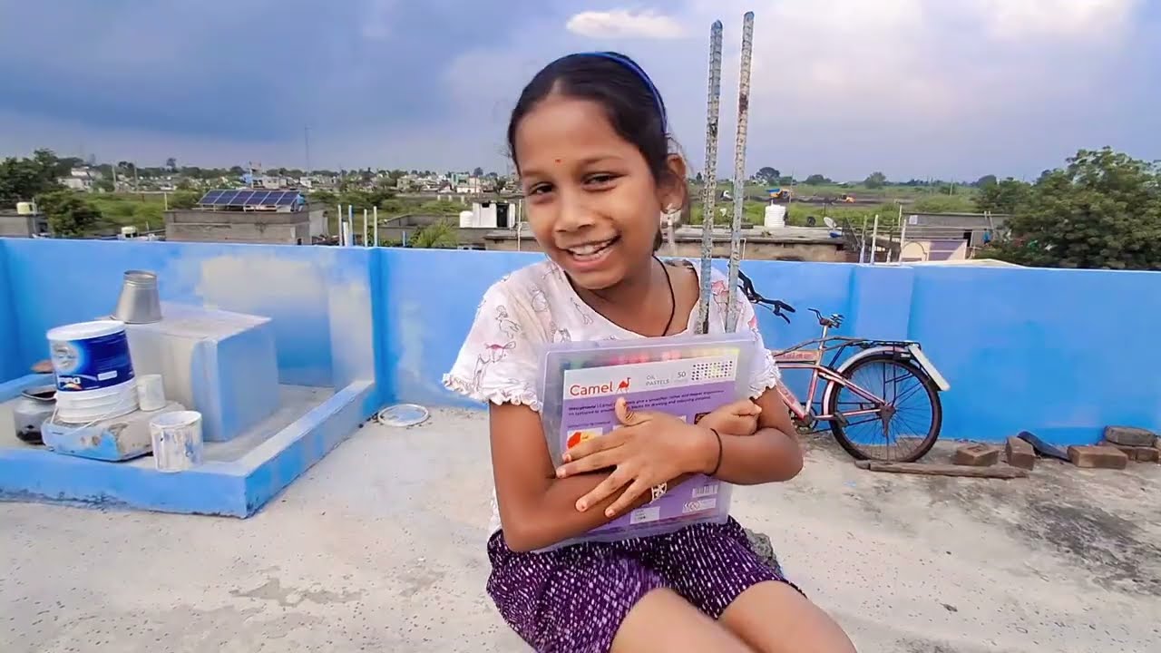 Camel Oil Pastels Color 🌈 Gift 