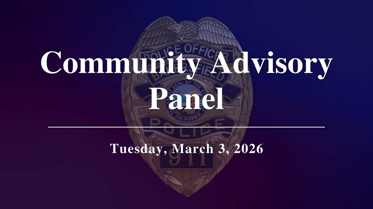 Community Advisory Panel- March 3, 2026