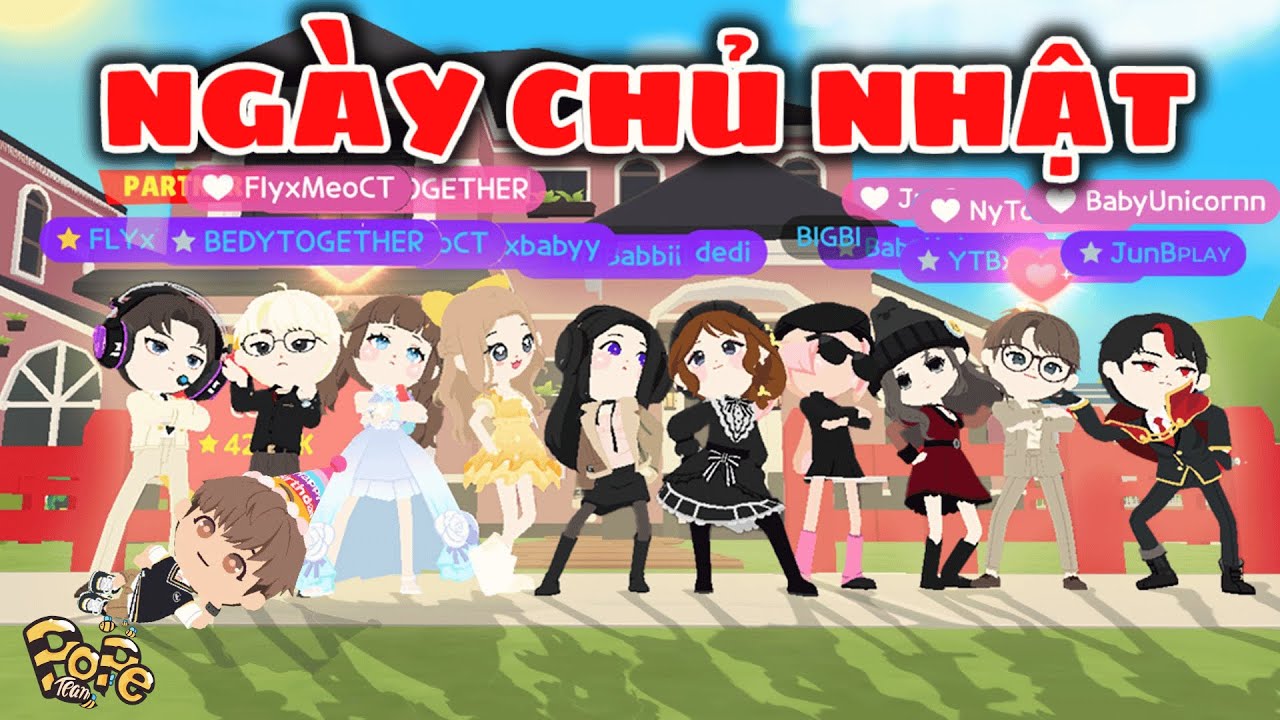 Play Together | Một Ngày Chủ Nhật Của POPE Team