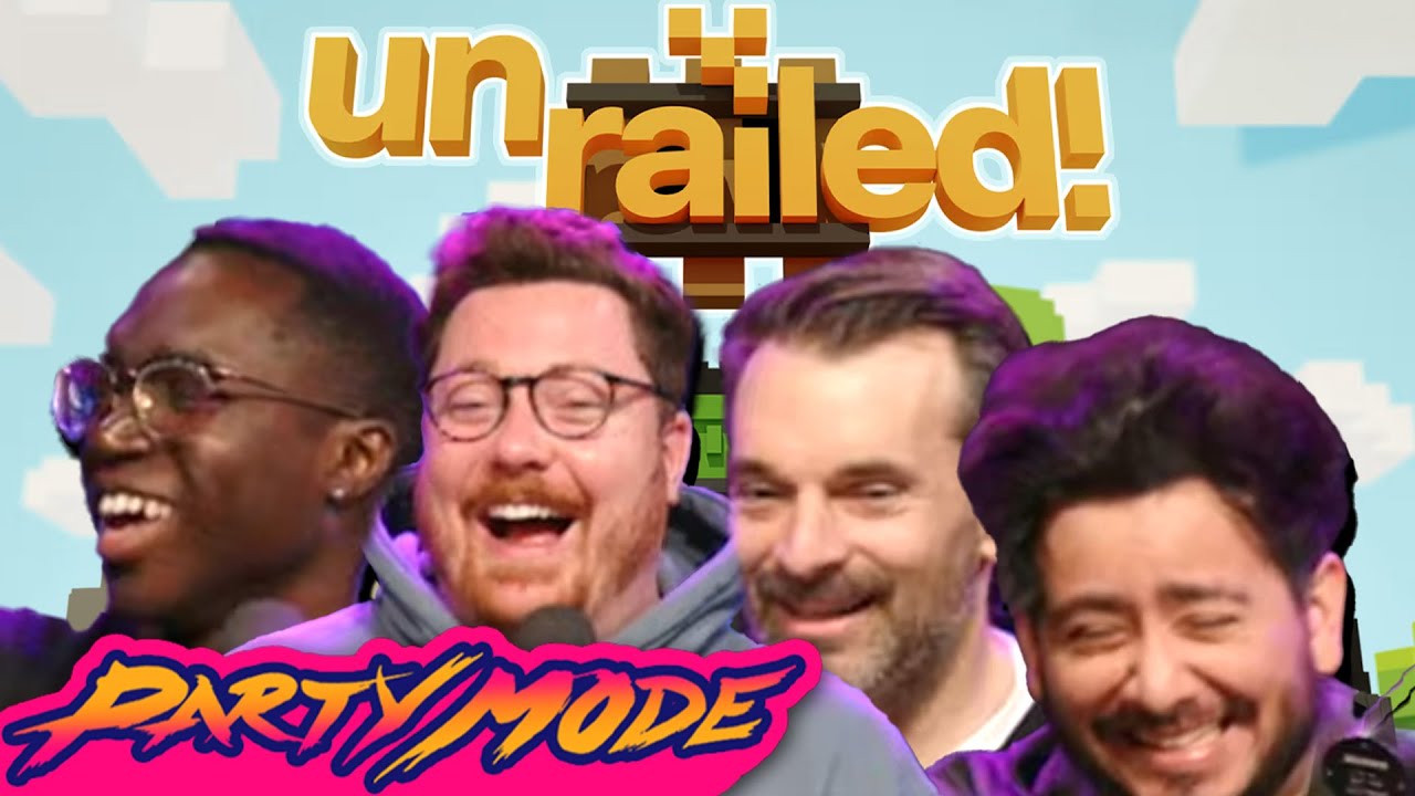 Can We Stay On Track in Unrailed?! - Party Mode