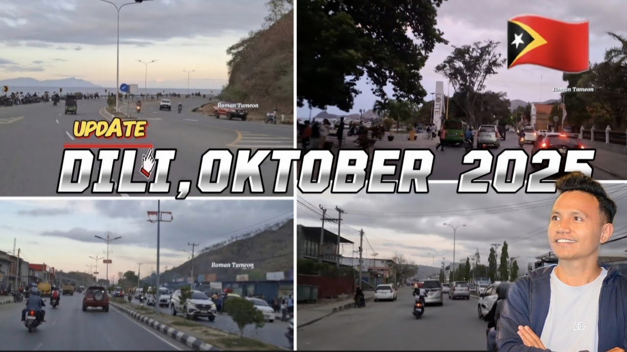 DILI WAKTU SORE | PEMANDANGAN KOTA DAN AKTIVITAS WARGA OKTOBER 2025