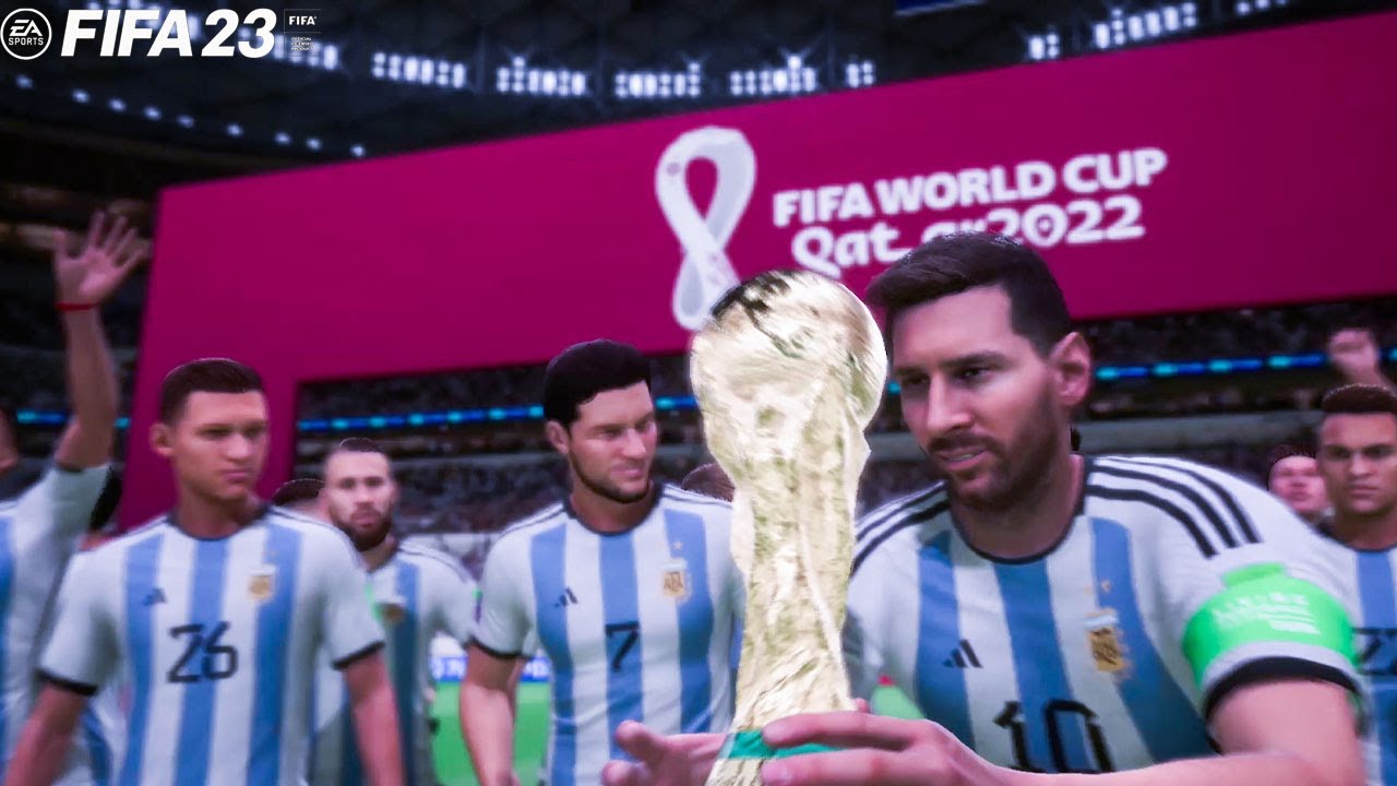 France Vs Argentina Final World Cup Qatar 2022 FIFA 23 Gameplay