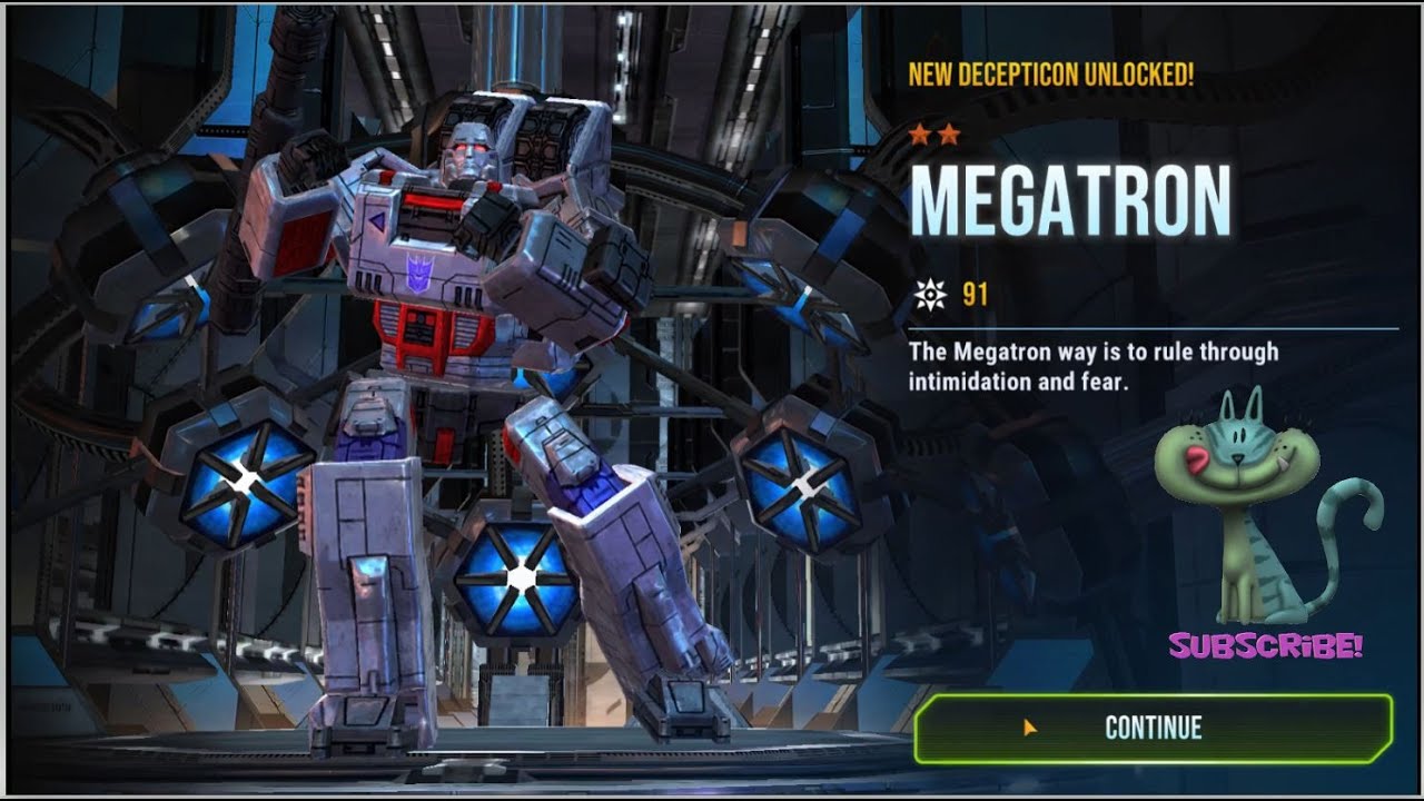 Transformers Earth Wars How to Get Megatron in Story Mode