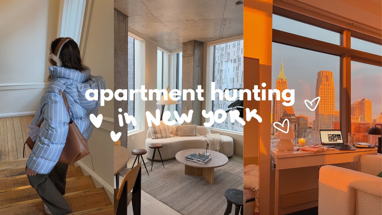 nyc apartment hunting vlog | $10k budget | 8 apt tours & tips