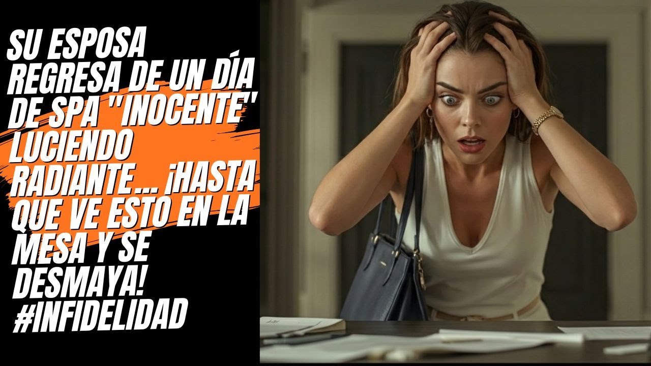 El día de spa parecía inofensivo, hasta que se dio cuenta de lo que la esperaba en casa. #trampas