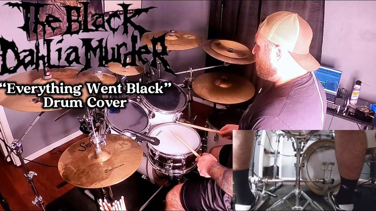 The Black Dahlia Murder - “EVERYTHING WENT BLACK” (DRUM COVER) 