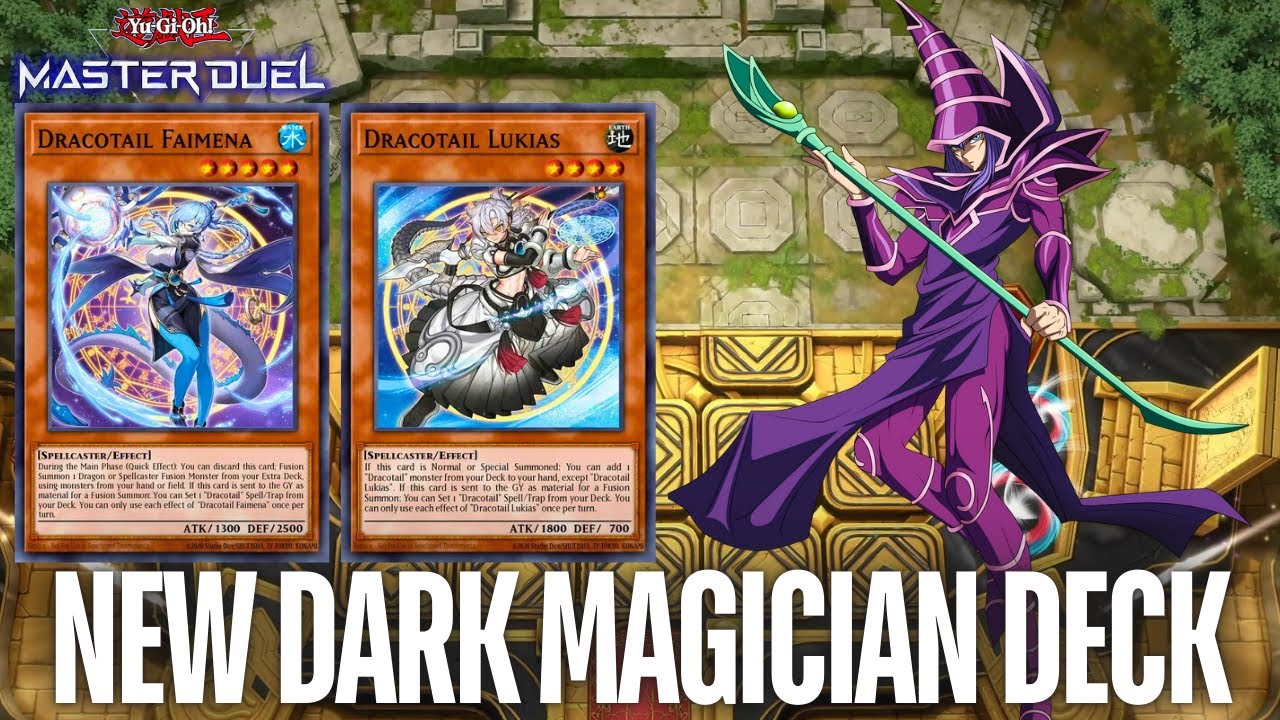 New Dark Magician Dracotail Tier 1 Deck in ranked Master Duel