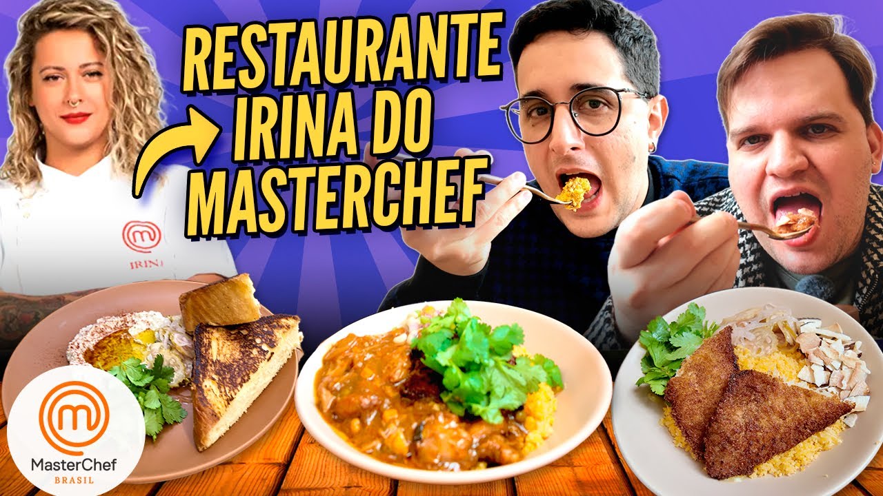 Visitamos o Restaurante da IRINA do MASTERCHEF | Cuscuz da Irina