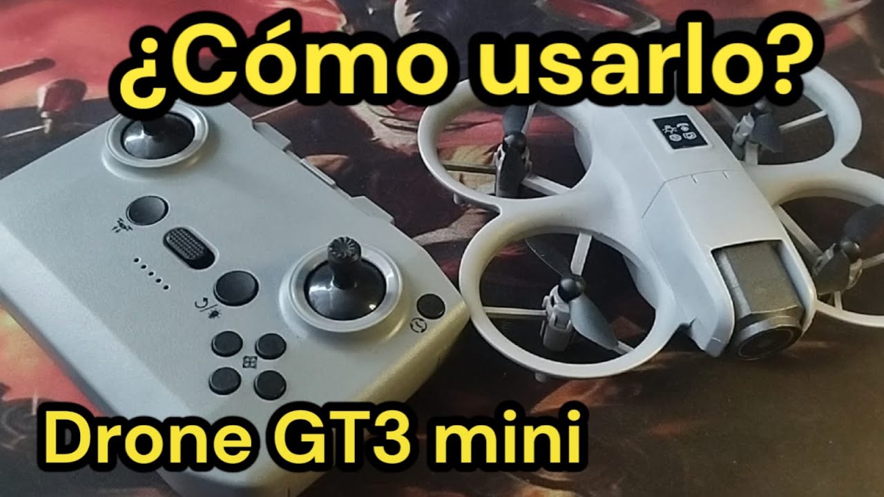 Primeros pasos con tu Drone GT3 Mini: Configuración y primer vuelo sin estrellarlo