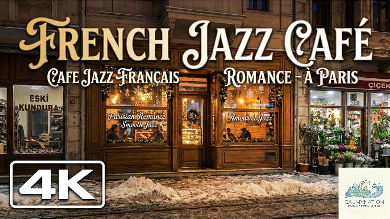 French Jazz - Jazz Français - 4K - Relaxing Ambians