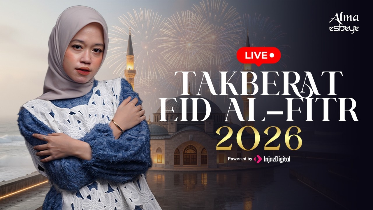 TAKBIRAN - ALMA ESBEYE || Livestream