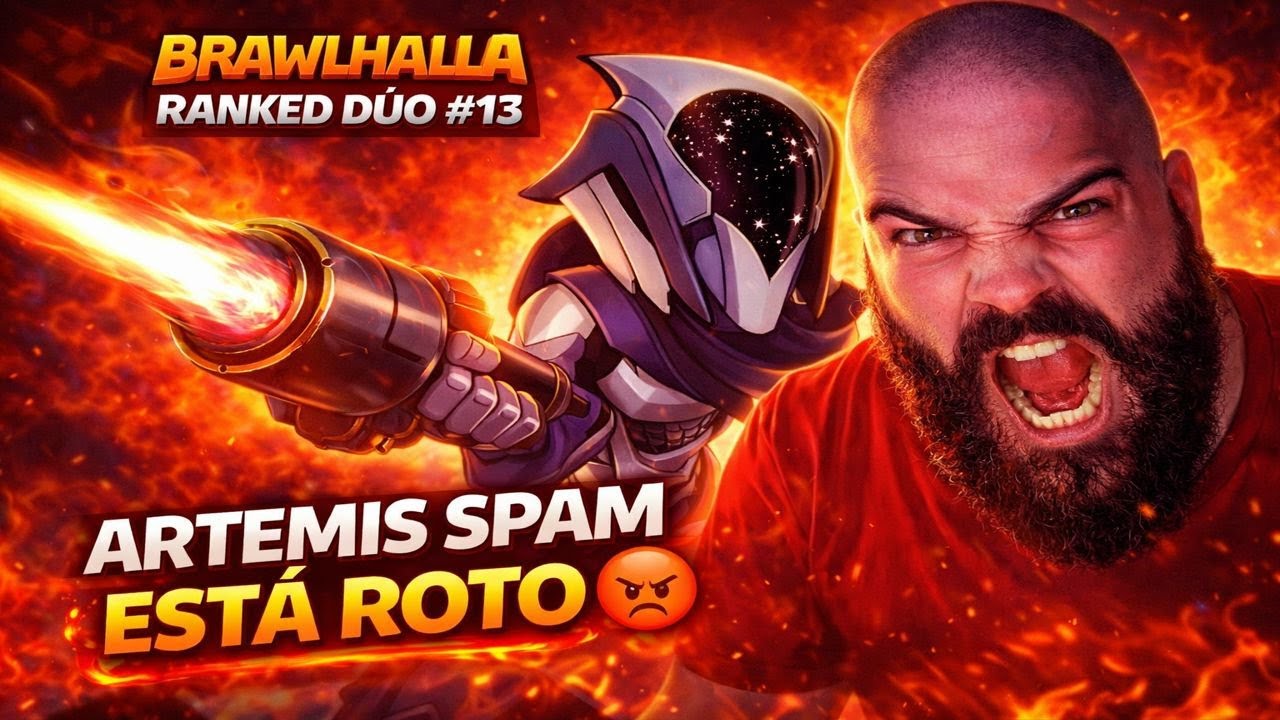 Brawlhalla Ranked DÚO #13 😡 Artemis Spam Está ROTO | La Lanza Cohete es Absurda